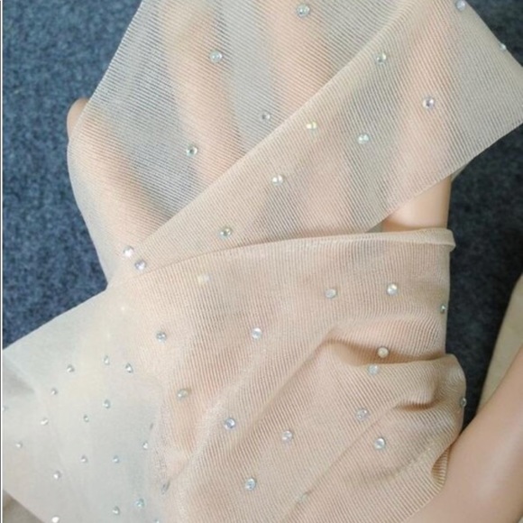 NWT Ladies Sparkle Pantyhose in Nude - Picture 3 of 4